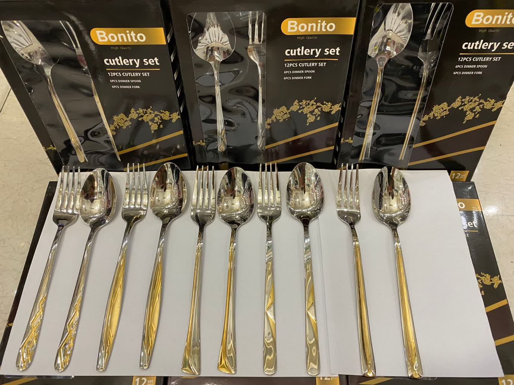 قاشق و چنگال برند Bonito
