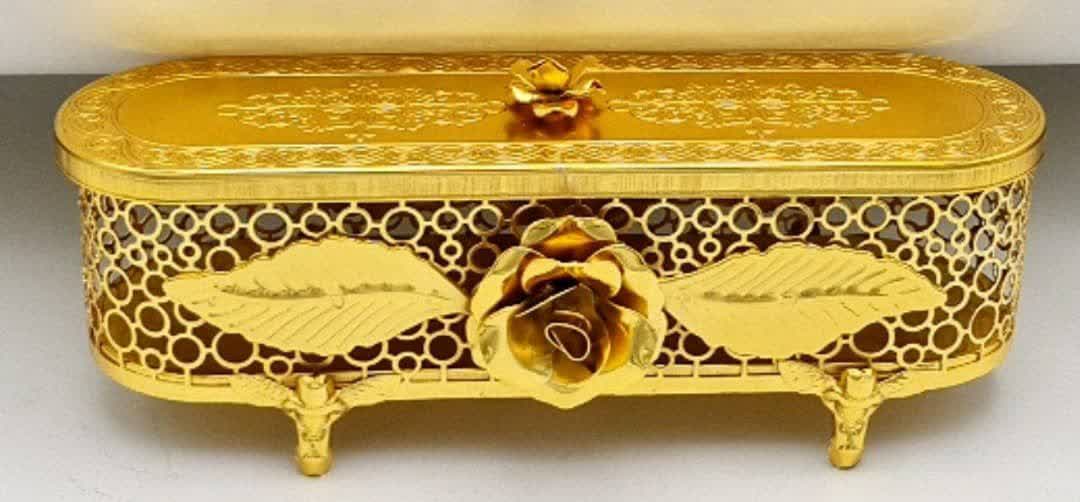 جا کاردی درب دار قایقی طلایی